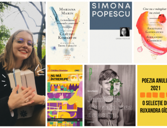 Poezia anului 2021 în România: cinci volume de neratat. Selecție de Ruxandra Gîdei (4fără15)