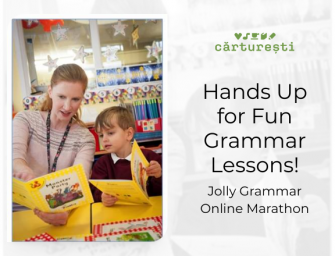 Hands Up for Fun Grammar Lessons! 🙌 – Jolly Grammar Online Marathon