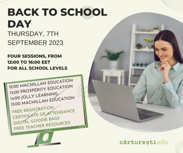Back to School Training Day - 7th of September 2023
