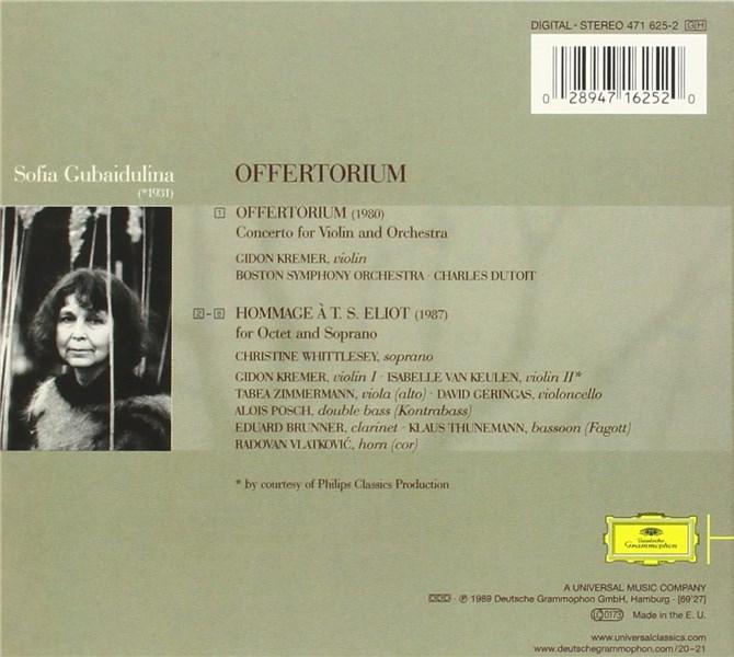 Offertorium | Boston Symphony Orchestra, Sofia Gubaidulina, Charles Dutoit - 1 | YEO