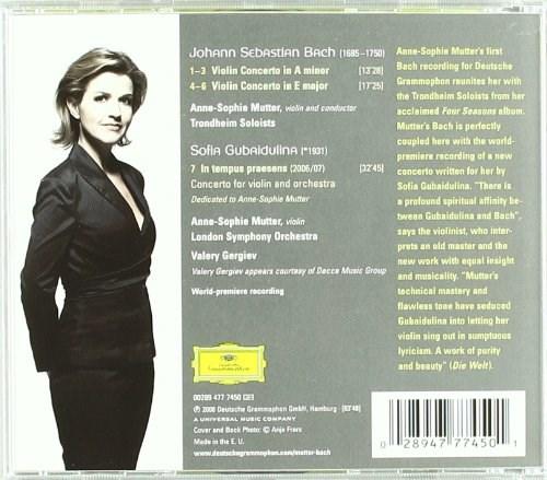 Bach: Violin Concertos BWV1041 & BWV1042; Gubaidulina: Violin Concerto \'\'In tempus praesens\'\' | Anne-Sophie Mutter, London Symphony Orchestra, Valery Gergiev, Trondheim Soloists