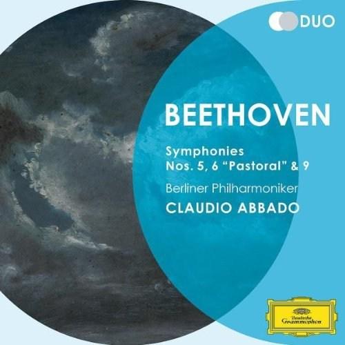 Symphonies 5, 6, 9 | Berliner Philharmoniker, Ludwig Van Beethoven, Claudio Abbado Abbado poza noua