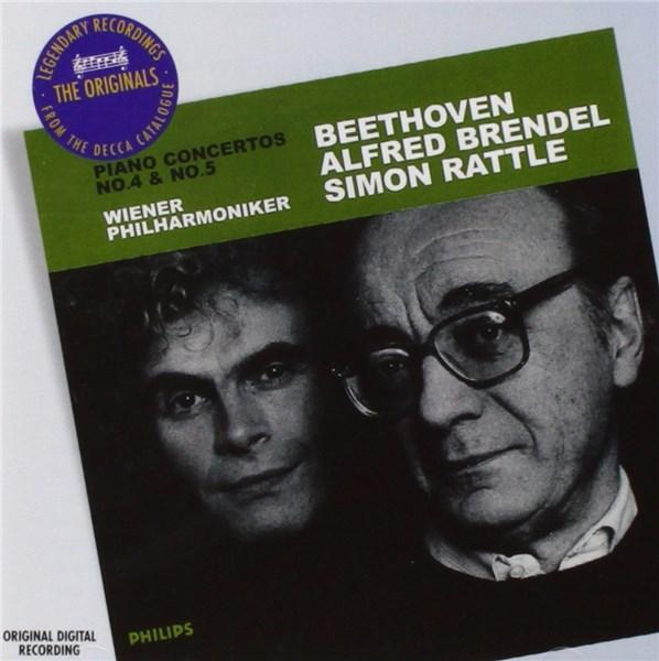 Beethoven: Piano Concerto 4, 5 | Wiener Philharmoniker, Ludwig Van Beethoven, Alfred Brendel, Simon Rattle