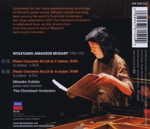 Mozart Piano Concertos 23 & 24 | Mitsuko Uchida, The Cleveland Orchestra - 1 | YEO