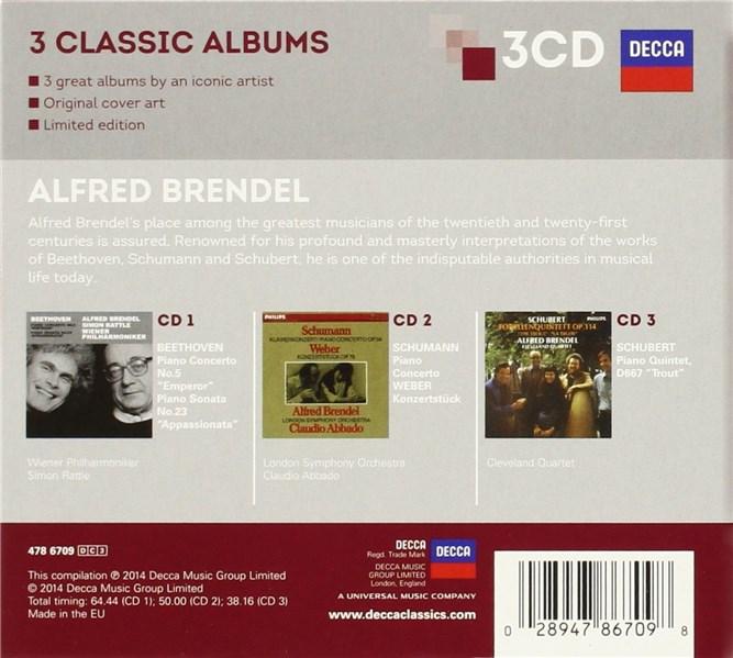 Three Classic Albums | Alfred Brendel