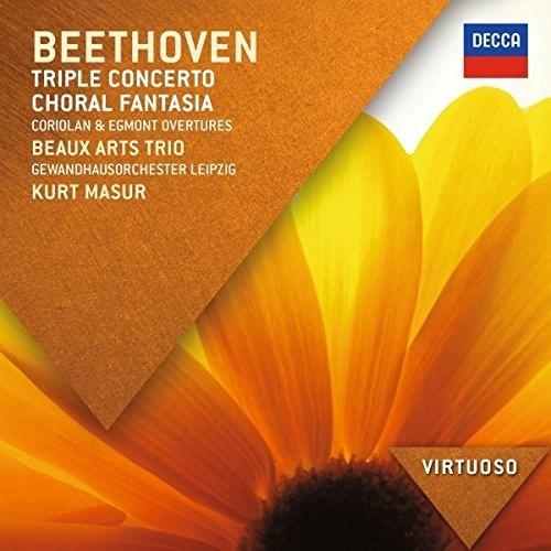 Triple Concerto, Choral Fantasia | Beaux Arts Trio, Ludwig Van Beethoven, Kurt Masur, Gewandhausorchester Leipzig