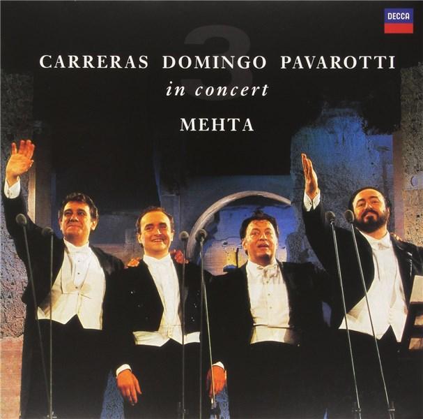 The Three Tenors - 25th Anniversary - Vinyl | Placido Domingo, Jose Carreras, Luciano Pavarotti, Zubin Mehta