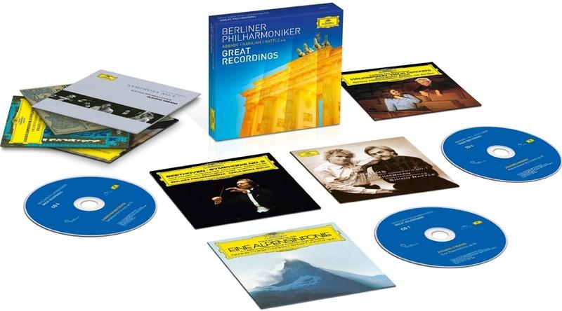 Berliner Philharmoniker - Great Recordings | Berliner Philharmoniker, Herbert von Karajan, Claudio Abbado, Simon Rattle, Karl Böhm, Wilhelm Furtwängler