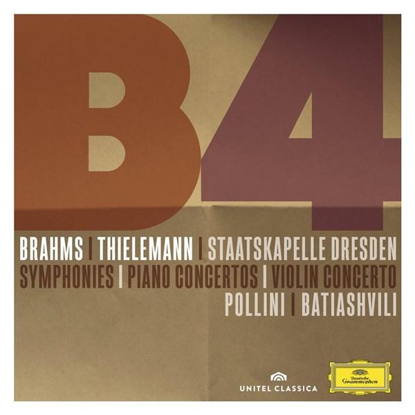 Brahms: Symphonies – Piano Concertos – Violin Concerto | Johannes Brahms, Christian Thielemann, Lisa Batiashvili, Maurizio Pollini Batiashvili poza noua
