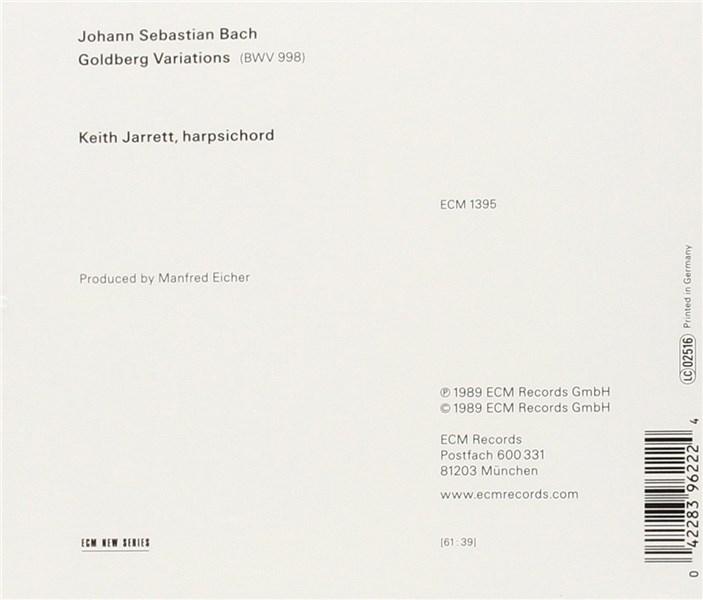 Bach - Goldberg Variations | Johann Sebastian Bach, Keith Jarrett - 1 | YEO