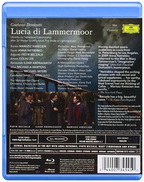 Donizetti - Lucia di Lammermoor Blu-Ray | Gaetano Donizetti - 1 | YEO