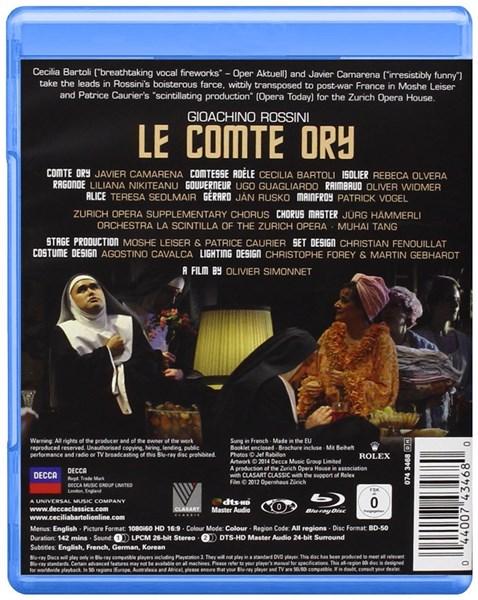 Le Comte Ory: Orchestra La Scintilla (Blu-ray) | Cecelia Bartoli