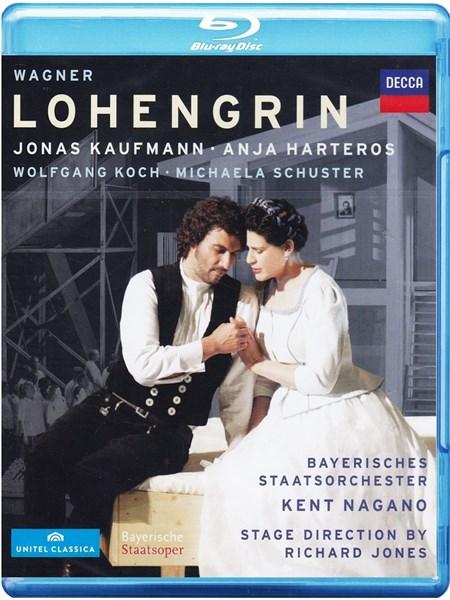 Richard Wagner - Lohengrin [Blu-ray] | Jonas Kaufmann, Anja Harteros, Richard Jones, Kent Nagano