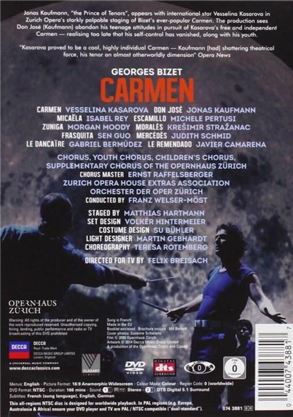 Carmen: Zurich Opera House (Welser-Mast) DVD | Various Artists - 1 | YEO