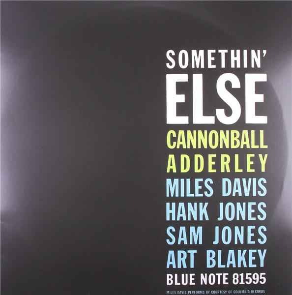 Somethin\' Else Vinyl | Cannonball Adderley