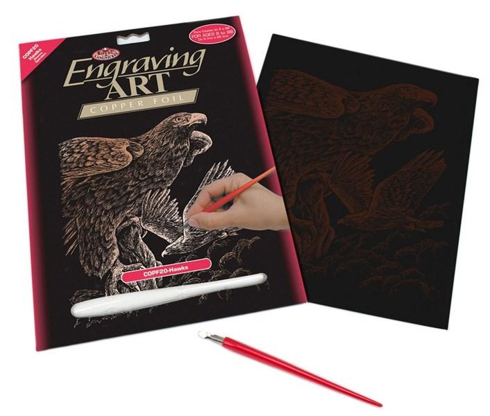 Copper Engraving - Hawks | Royal & Langnickel