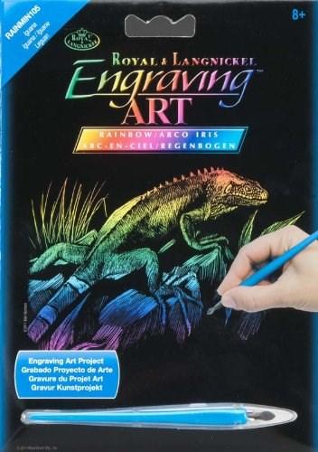 Rainbow Engraving - Iguana | Royal & Langnickel