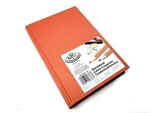 Carnet pentru schite Sienna portocaliu | Royal & Langnickel
