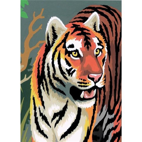 Picteaza dupa numere - Tigers | Royal & Langnickel
