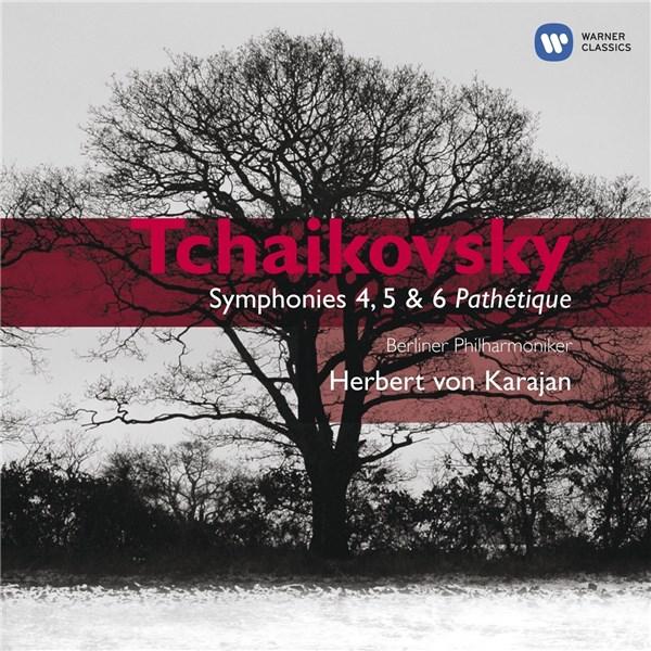 Tchaikovsky: Symphonies 4, 5 & 6 | Berliner Philharmoniker, Herbert von Karajan, Pyotr Ilyich Tchaikovsky