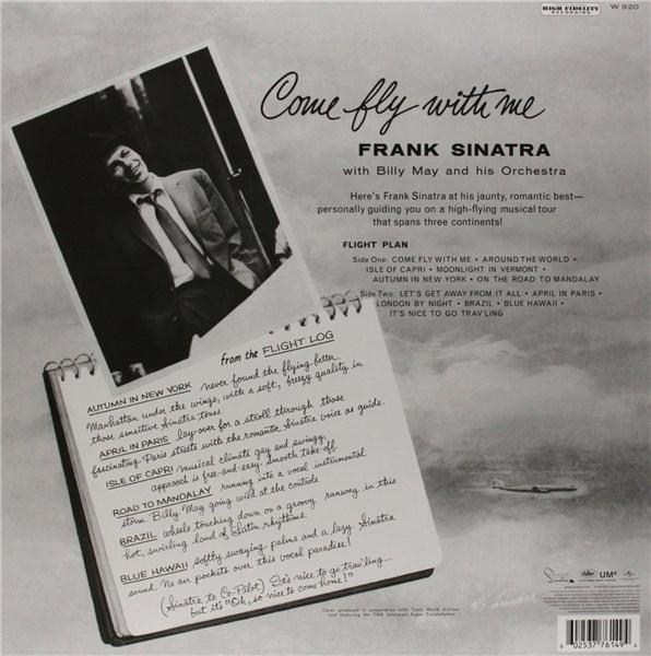 Come Fly With Me - Vinyl | Frank Sinatra