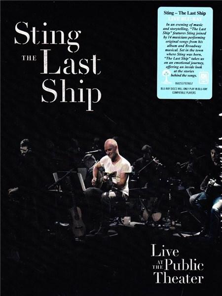 The Last Ship - Live At The Public Theater Blu-Ray | Sting