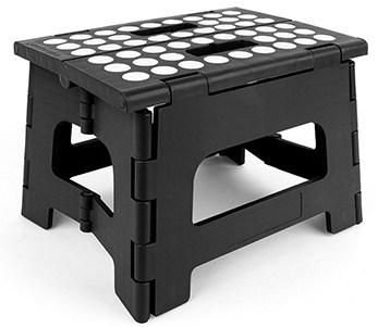 Kikkerland Rhino II Step Stool + Black | Kikkerland