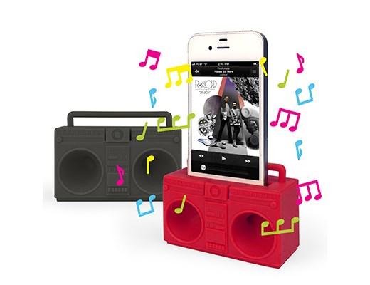 Amplificator pentru iPhone 4/5 - iHorn Boombox - mai multe modele | Kikkerland - 1 | YEO