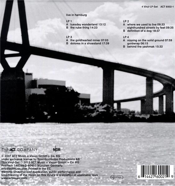 Live in Hamburg - Vinyl | Esbjorn Svensson Trio