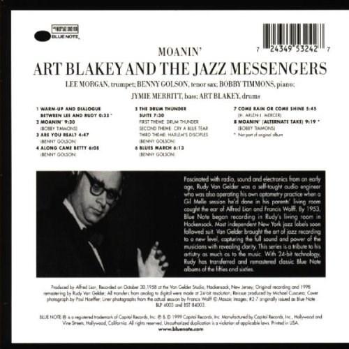 Moanin\' | Art Blakey & The Jazz Messengers - 1 | YEO