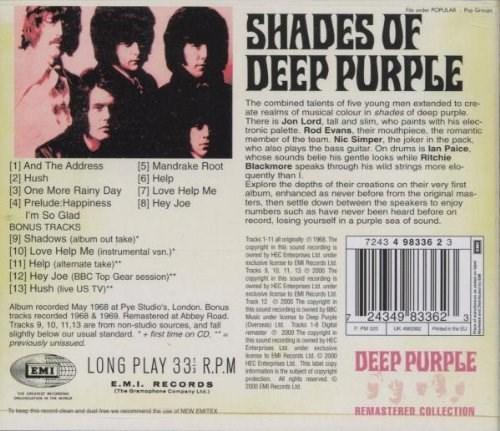 Shades Of Deep Purple | Deep Purple - 1 | YEO