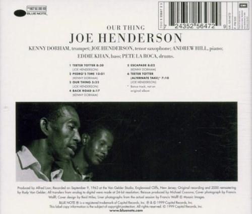 Our Thing (The Rudy Van Gelder Edition) | Joe Henderson