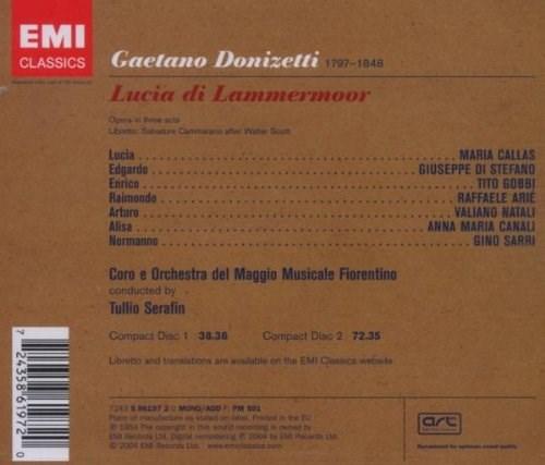 Donizetti: Lucia Di Lammermoor | Gaetano Donizetti, Maria Callas, Giuseppe di Stefano, Tullio Serafin, Tito Gobbi