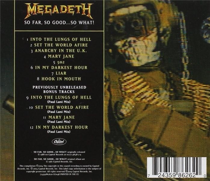 So Far, So Good...So What | Megadeth - 1 | YEO