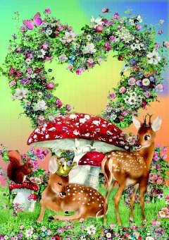 Fairy land Greeting Card | Roger la Borde