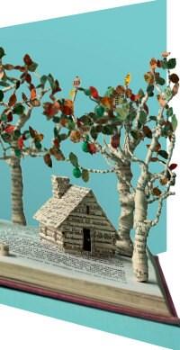 Enchanted Cottage Lasercut Card | Roger la Borde