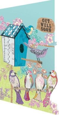 Bird House Lasercut Card | Roger la Borde