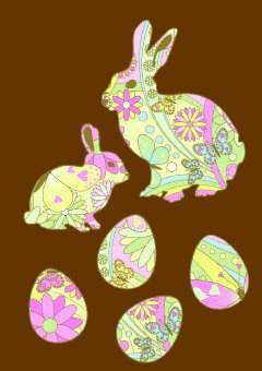 Easter Greeting Card | Roger La Borde