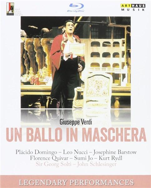 Verdi: Un Ballo In Maschera - Blu ray | Giuseppe Verdi, Placido Domingo, Sumi Jo, Leo Nucci, Georg Solti, Josephine Barstow, Florence Quivar, John Schlesinger