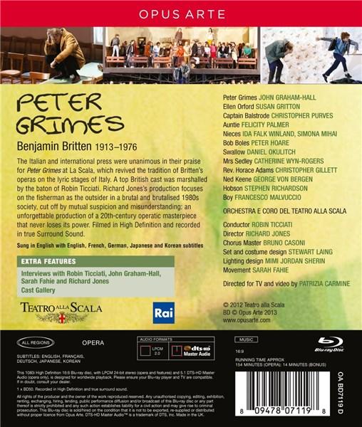 Britten: Peter Grimes (Blu-ray) | Benjamin Britten, John Graham-Hall, Susan Gritton