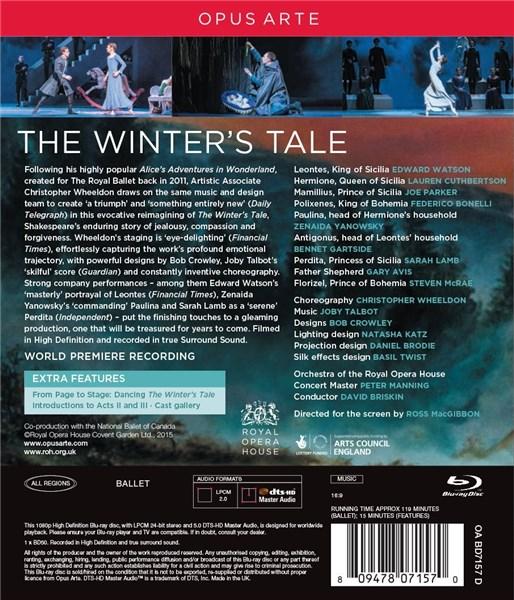 The Winter\'s Tale Blu-ray | Joby Talbot