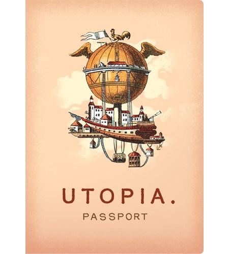 Utopia Passport Notebook | The Unemployed Philosophers Guild