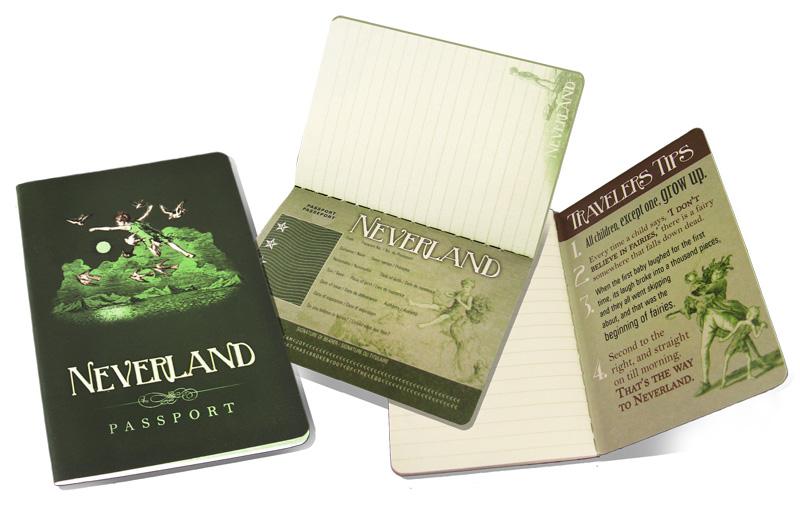 Neverland Passport Notebook | The Unemployed Philosophers Guild