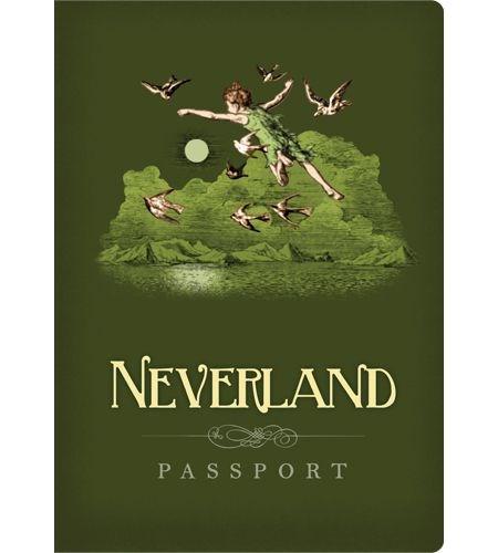 Neverland Passport Notebook | The Unemployed Philosophers Guild
