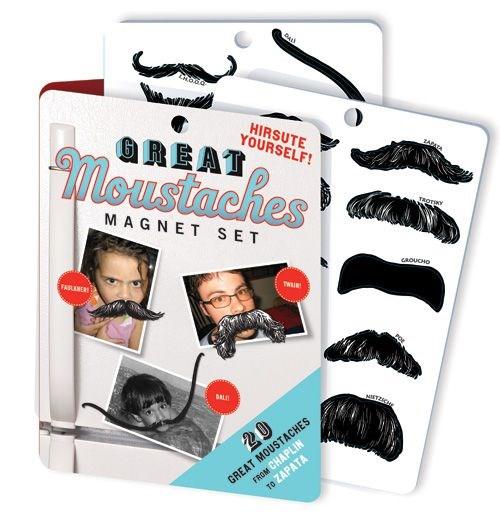  Magnetic Moustaches Set | The Unemployed Philosophers Guild 