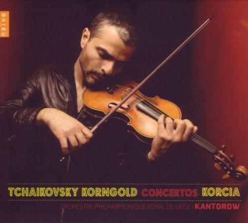 Tchaikovsky / Korngold: Violin Concertos | Pyotr Ilyich Tchaikovsky, Erich Wolfgang Korngold, Jean-Jacques Kantorow, Liege Royal Philharmonic Orchestra, Laurent Korcia