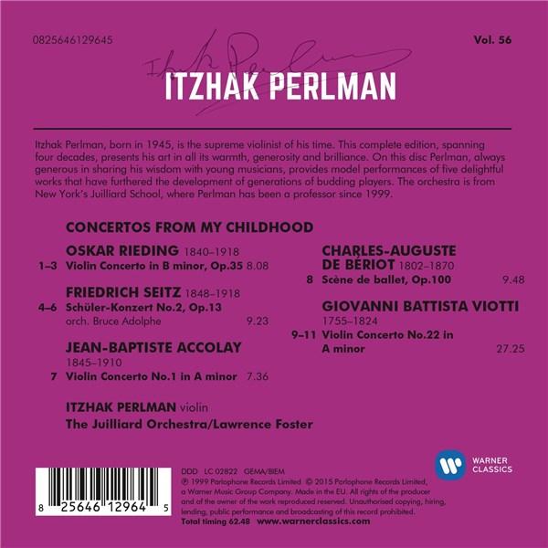 Concertos from My Childhood | Itzhak Perlman image1