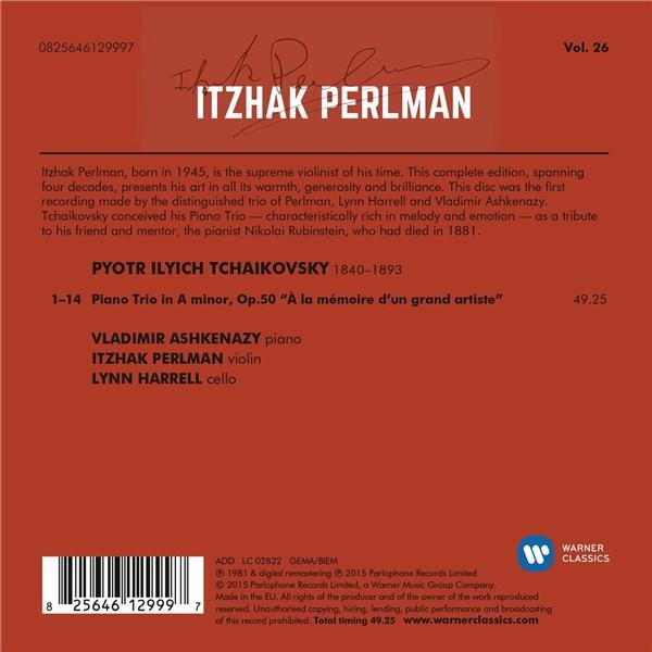 Tchaikovsky: Piano Trio | Vladimir Ashkenazy, Pyotr Ilyich Tchaikovsky, Itzhak Perlman, Lynn Harrell - 1 | YEO