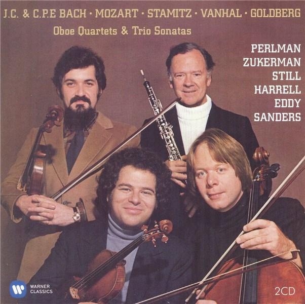 Oboe Quartets & Trio Sonatas | Itzhak Perlman, Pinchas Zukerman, Lynn Harrell, Samuel Sanders, Ray Still, Timothy Eddy