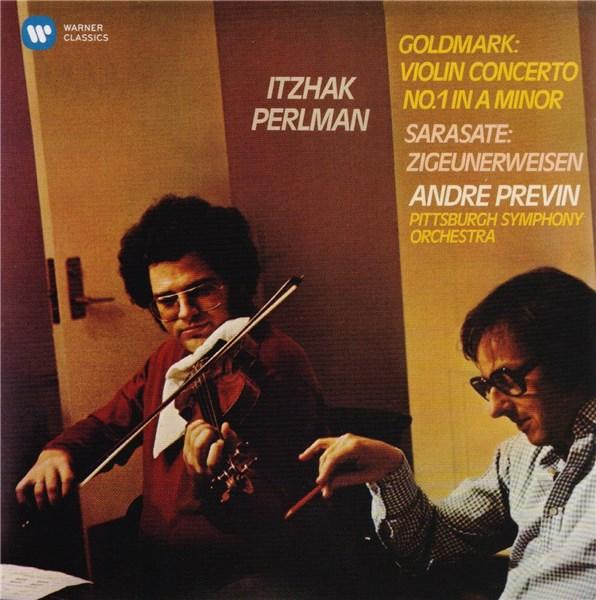 Goldmark: Violin Concerto; Sarasate: Zigeunerweisen | Andre Previn, Itzhak Perlman